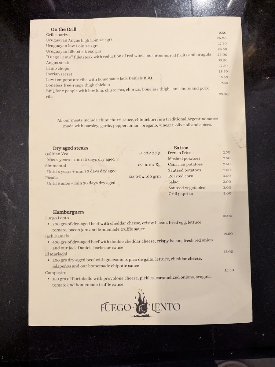 Asador Fuego Lento Photo Menu 6