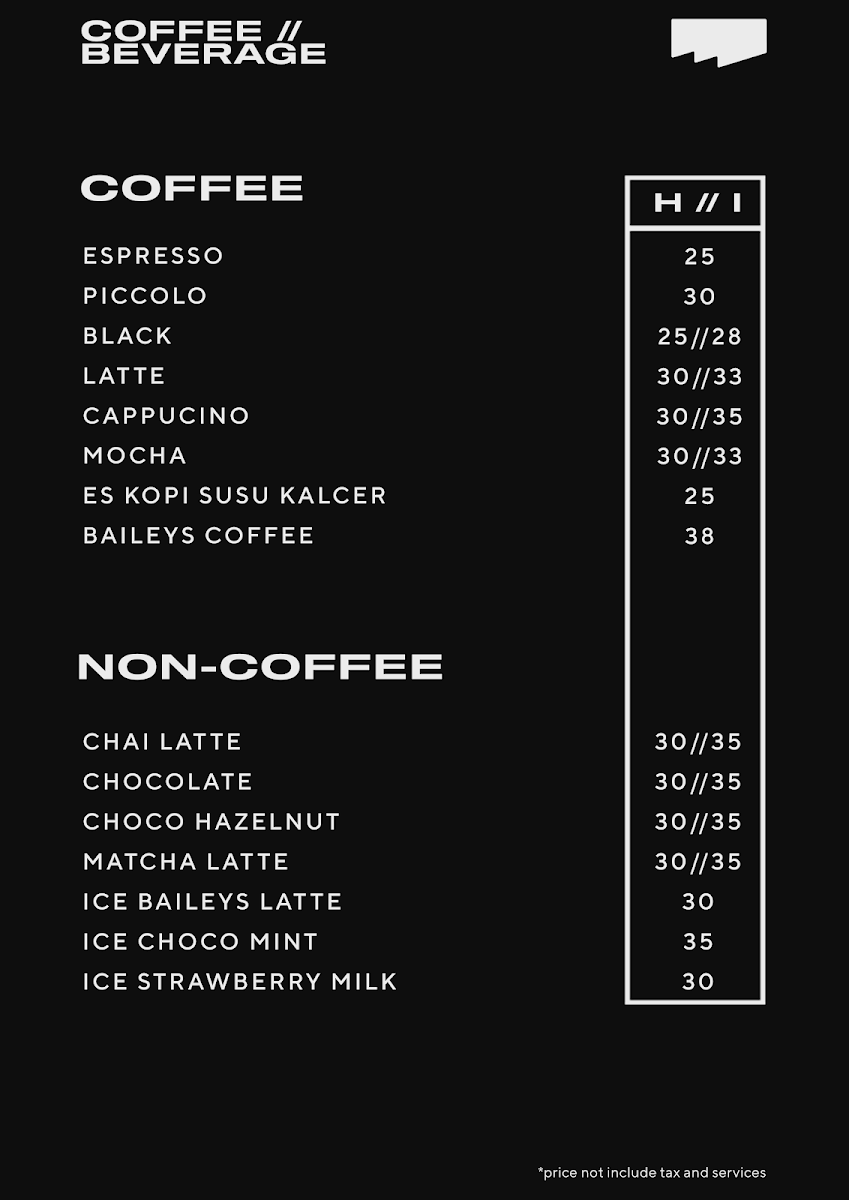 Janjian Coffee House Point Photo Menu 5
