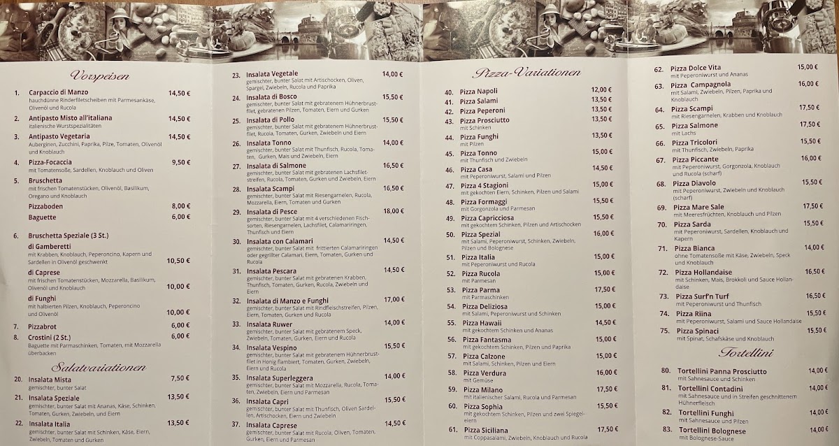 Ristorante Pizzeria Federico Photo Menu 1