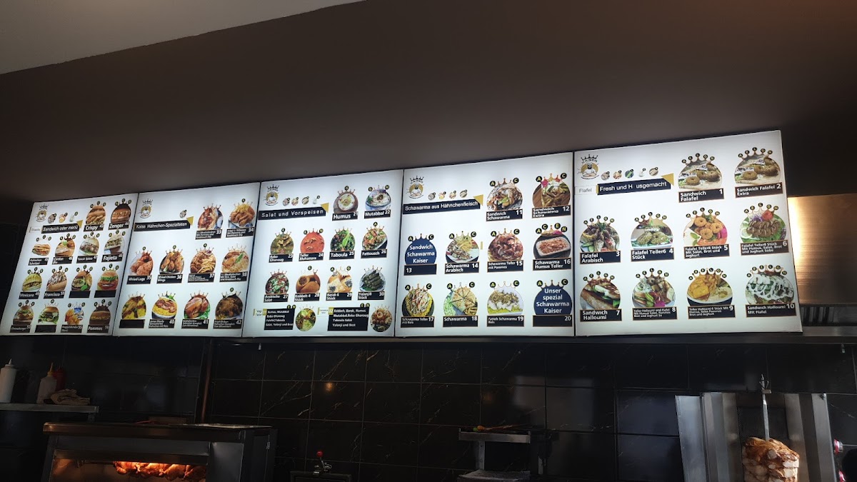 Kaiser Photo Menu 5