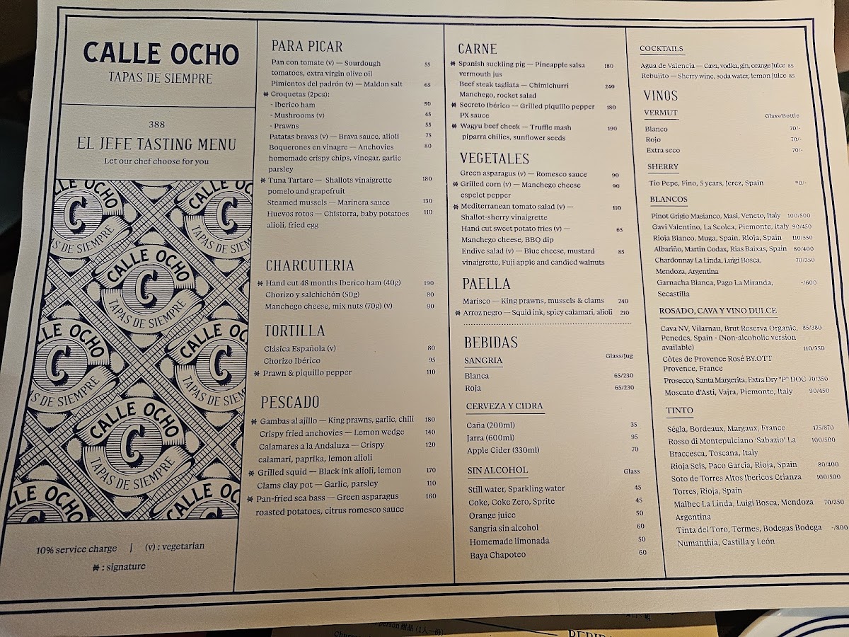 Calle Ocho Photo Menu 10