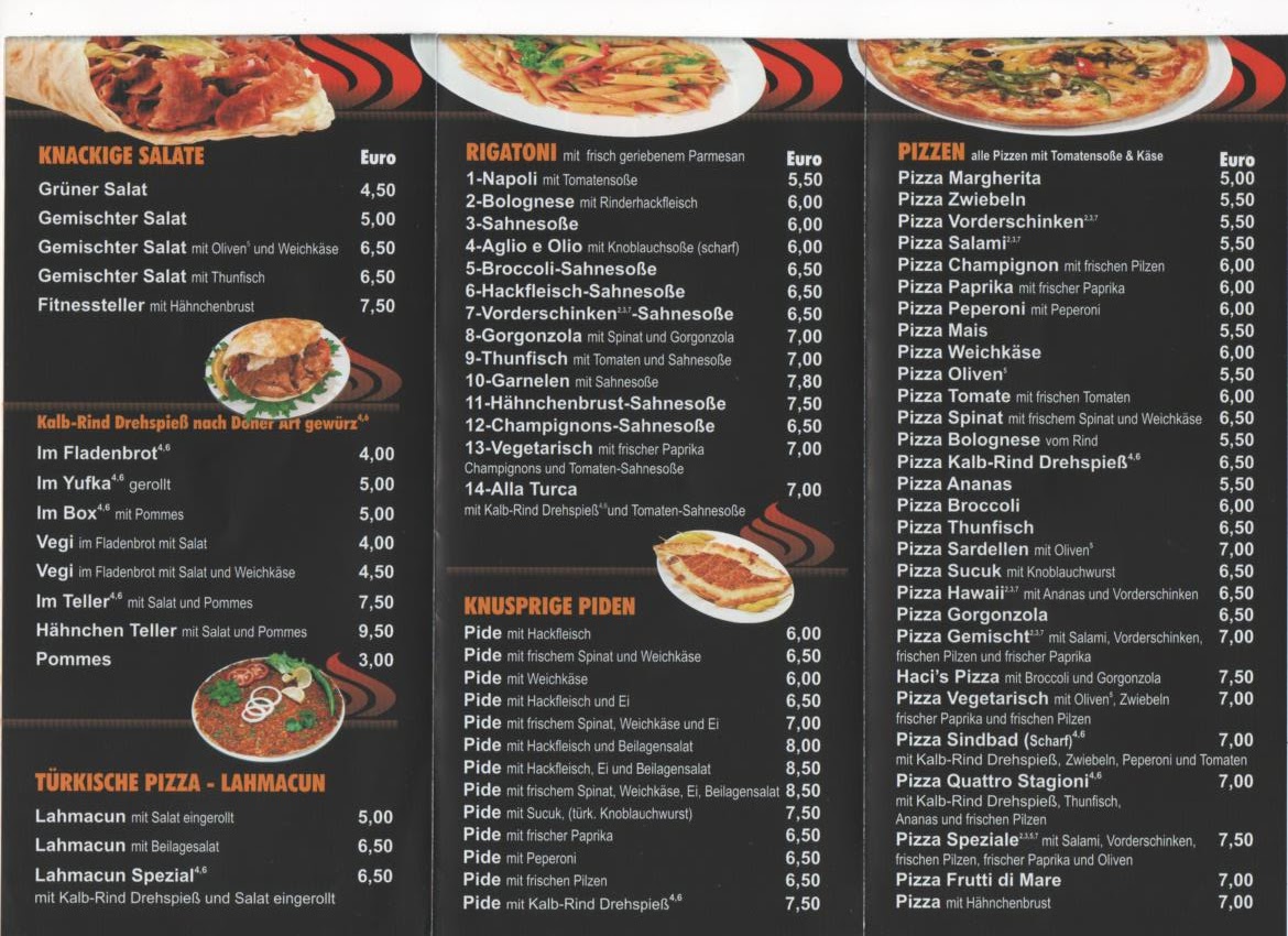 Haci's Grill Photo Menu 7