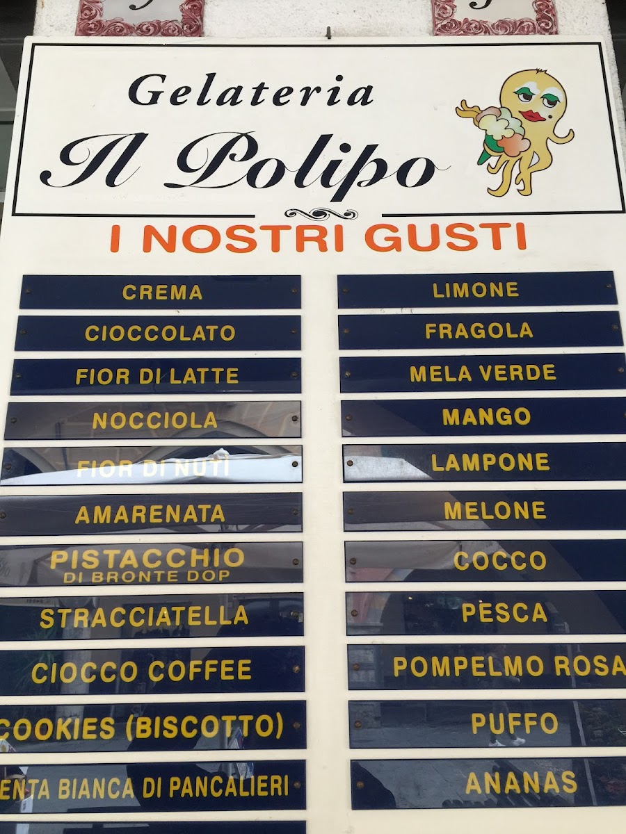 Gelateria The Octopus Photo Menu 3