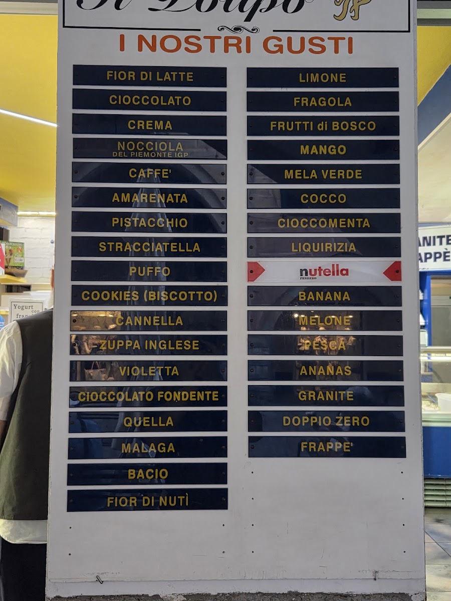 Gelateria The Octopus Photo Menu 4