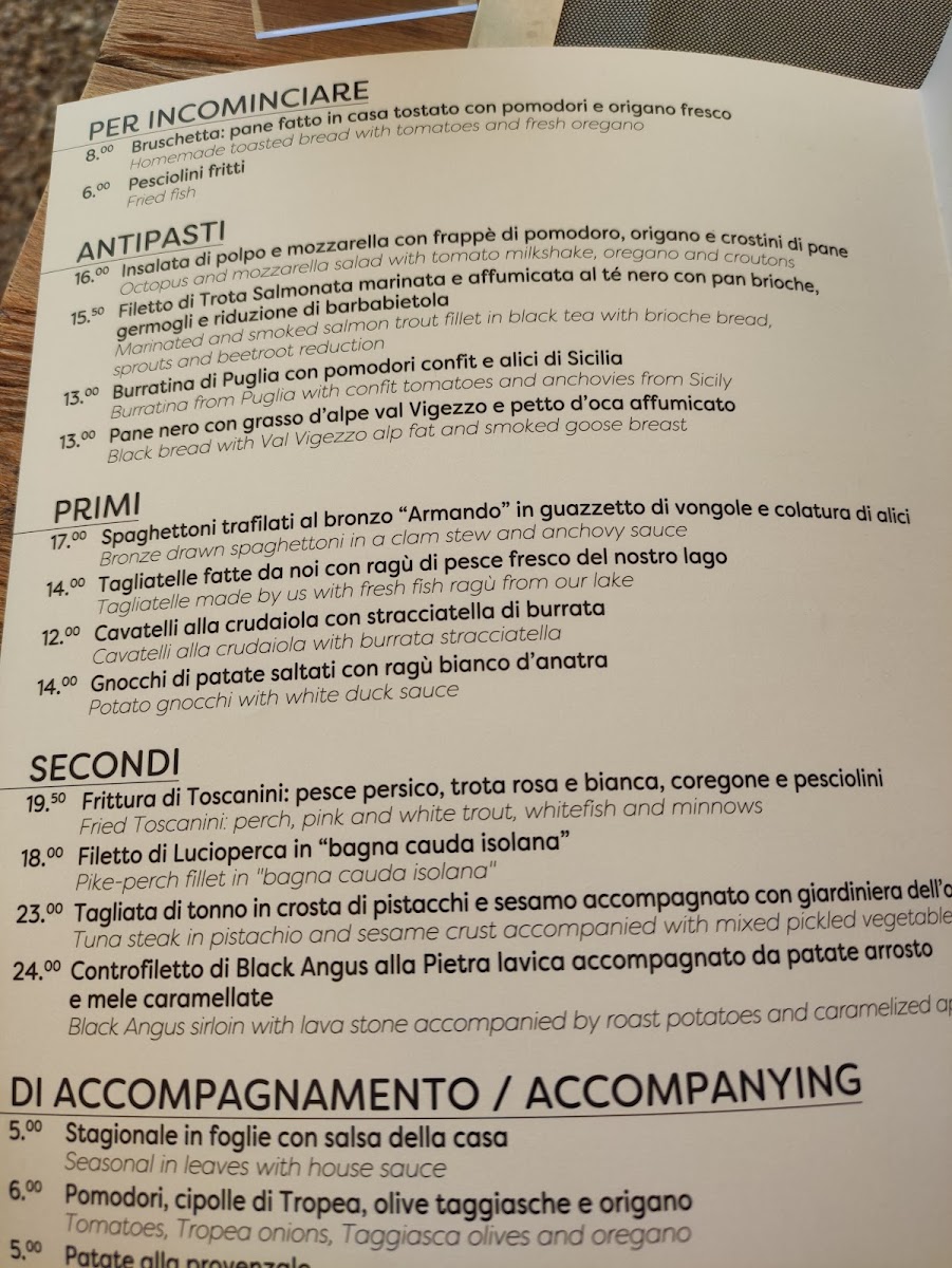 Ristorante Unione Photo Menu 5