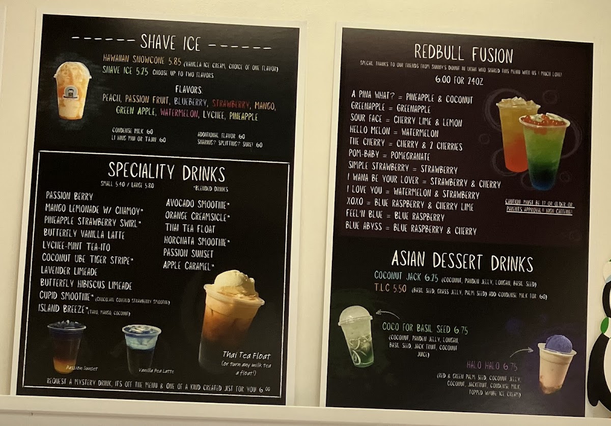 BubbleCups Photo Menu 2