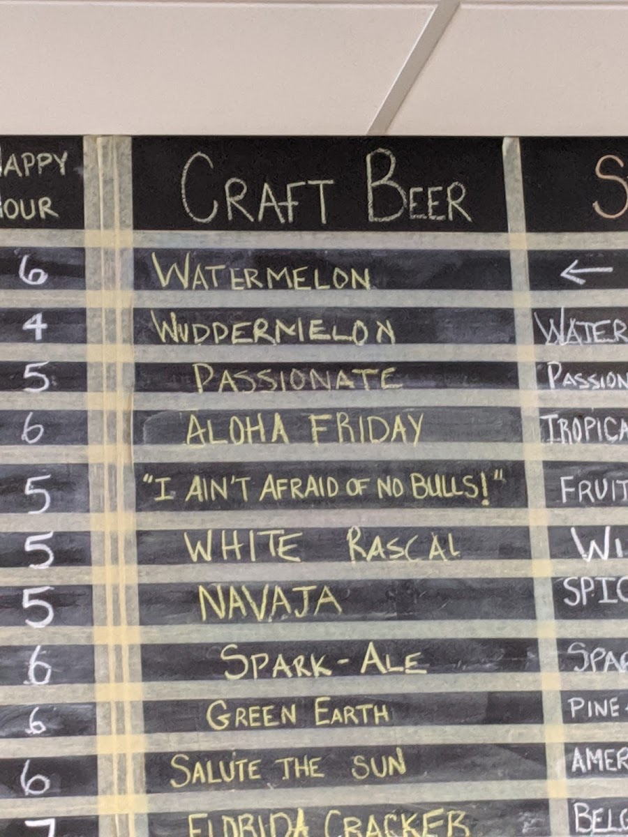 Triton Craft Beer and Oyster Bar Photo Menu 1