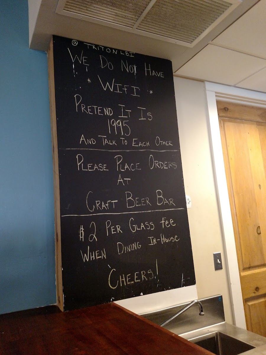 Triton Craft Beer and Oyster Bar Photo Menu 4