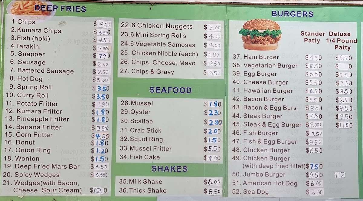 Mr One Photo Menu 1