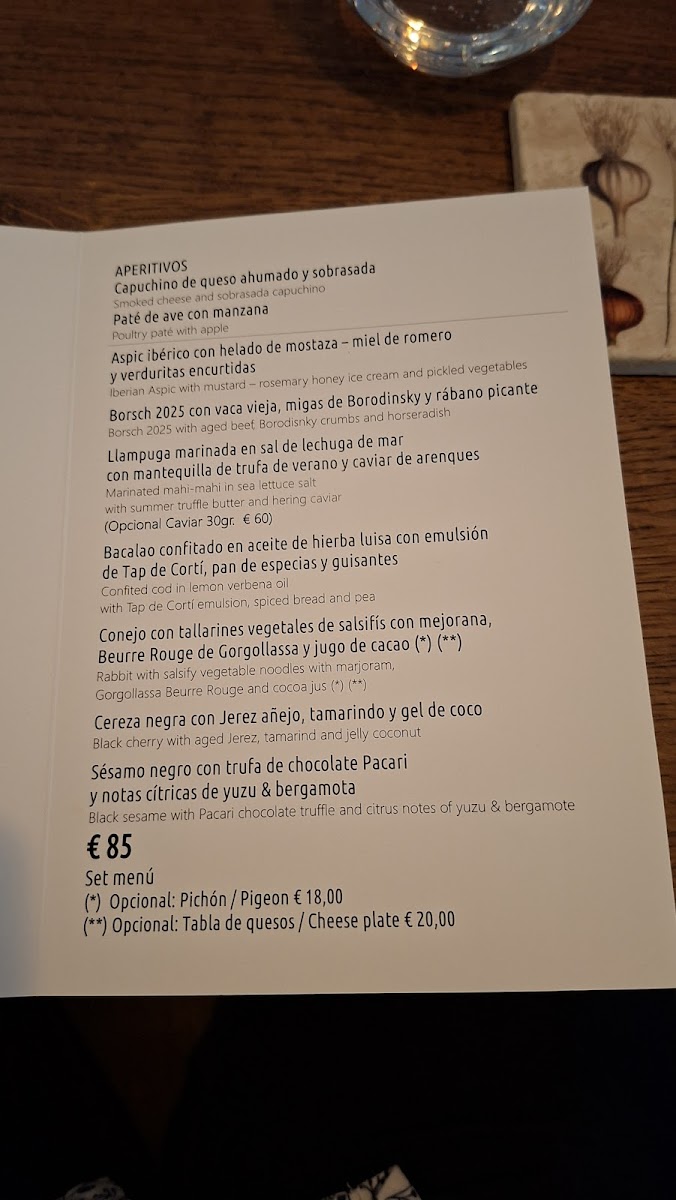 Adrian Quetglas Restaurant Photo Menu 4