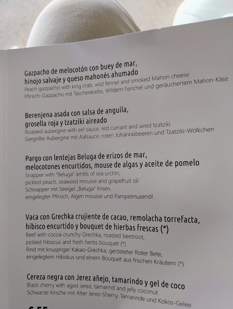 Adrian Quetglas Restaurant Photo Menu 5
