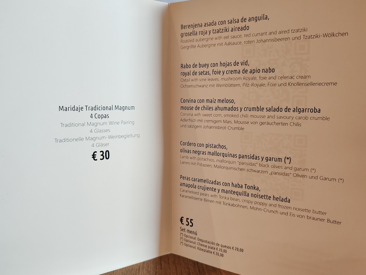 Adrian Quetglas Restaurant Photo Menu 6