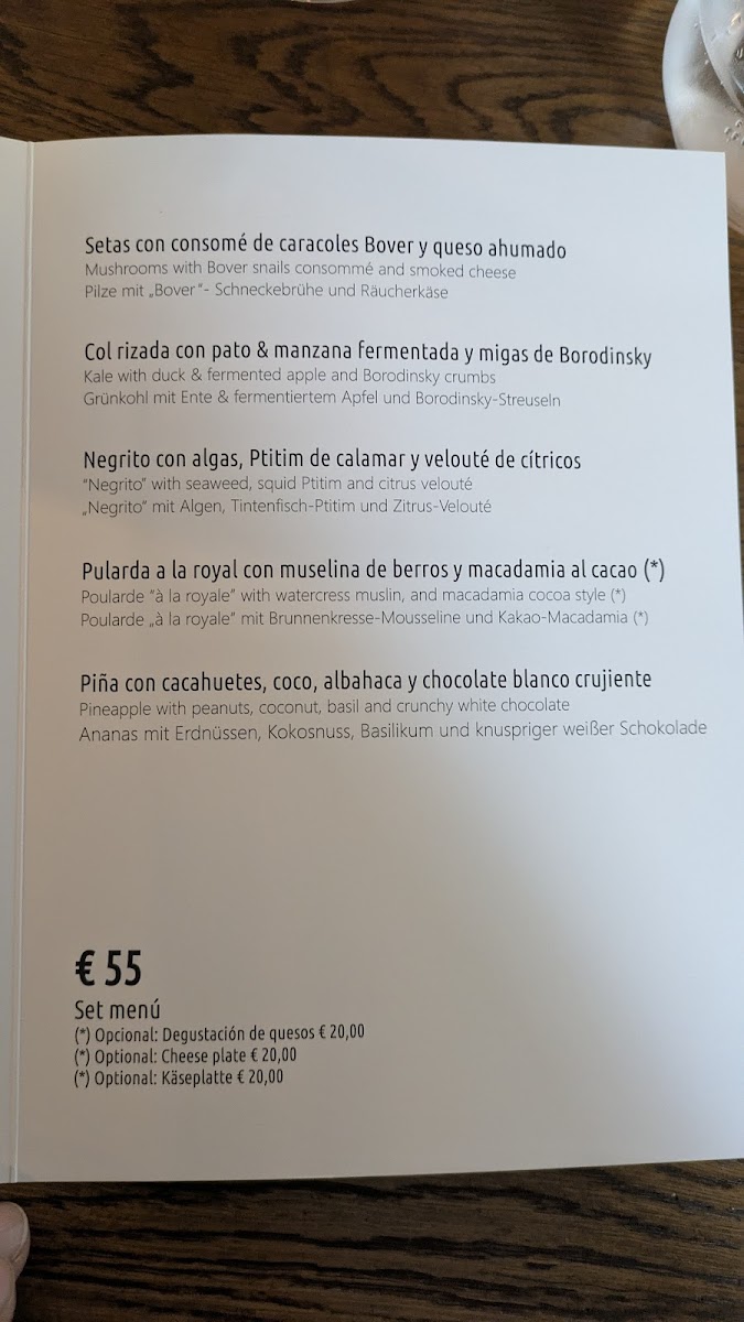 Adrian Quetglas Restaurant Photo Menu 8