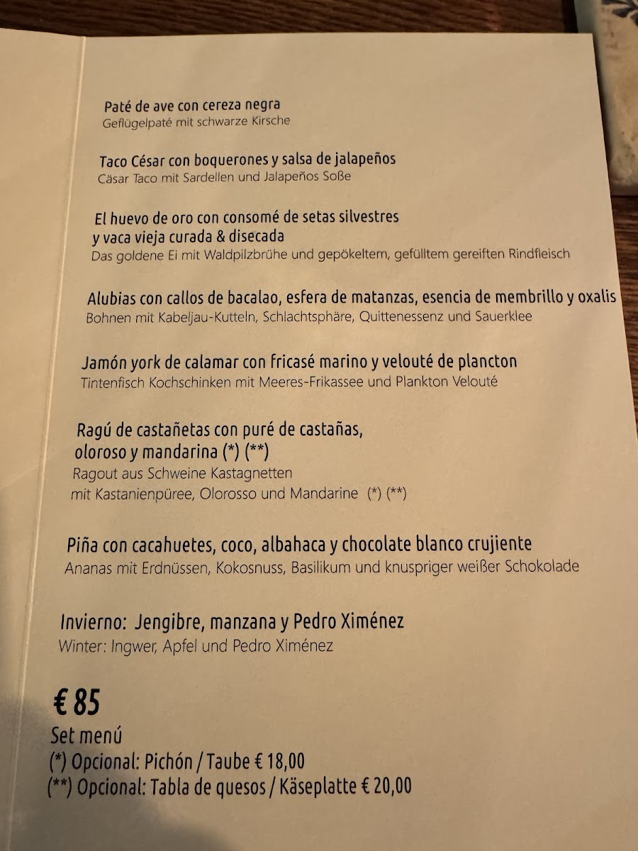 Adrian Quetglas Restaurant Photo Menu 9
