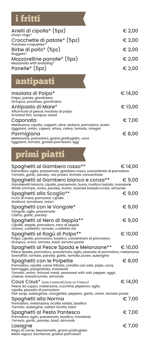 Strit fud Photo Menu 5