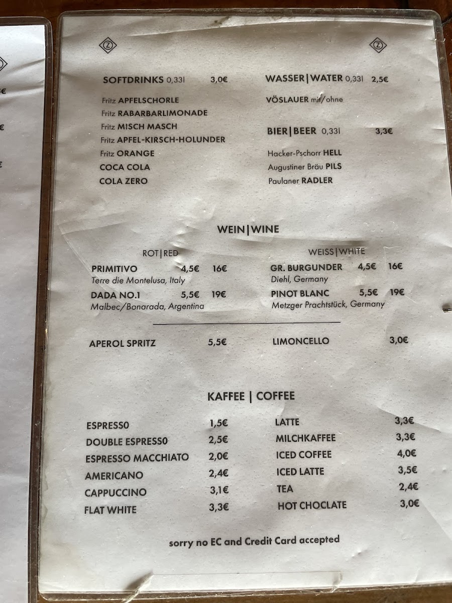 ZOLA - Funkhaus - Treptow Köpenick Photo Menu 9