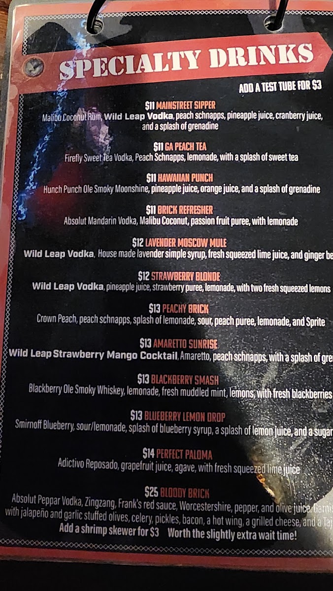 Brickhouse Grille Photo Menu 4