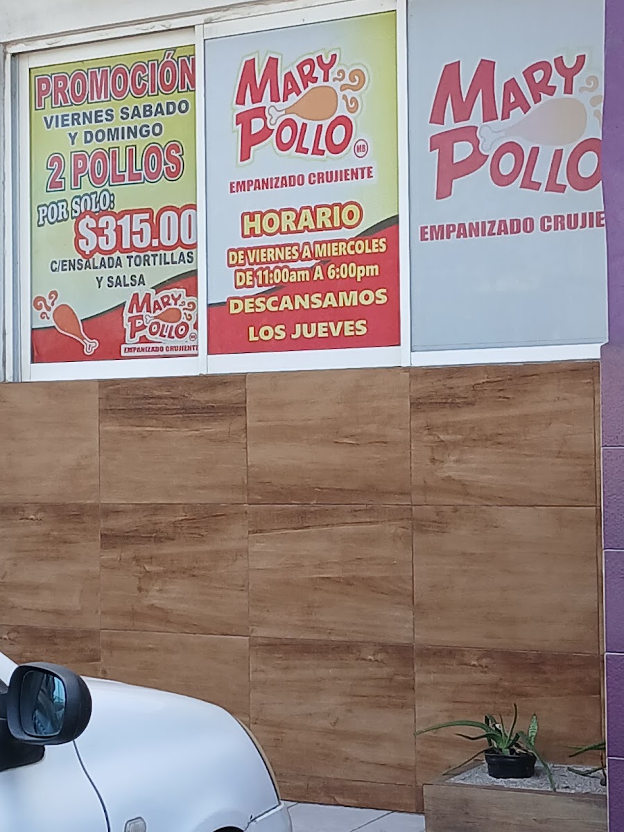 Mary Pollo Photo Menu 7