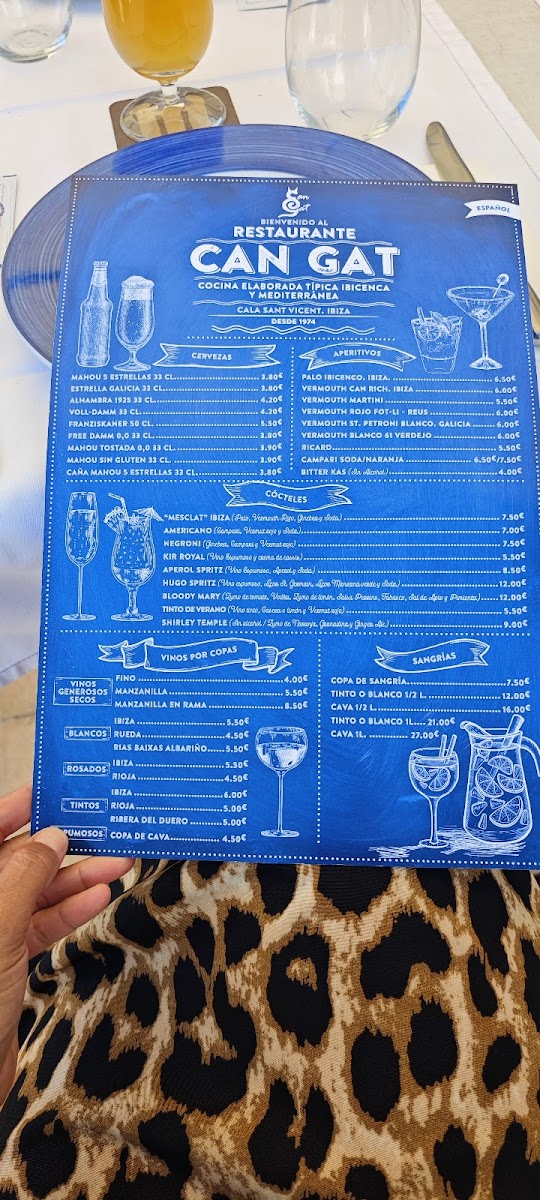 Restaurante Can Gat Ibiza Photo Menu 8