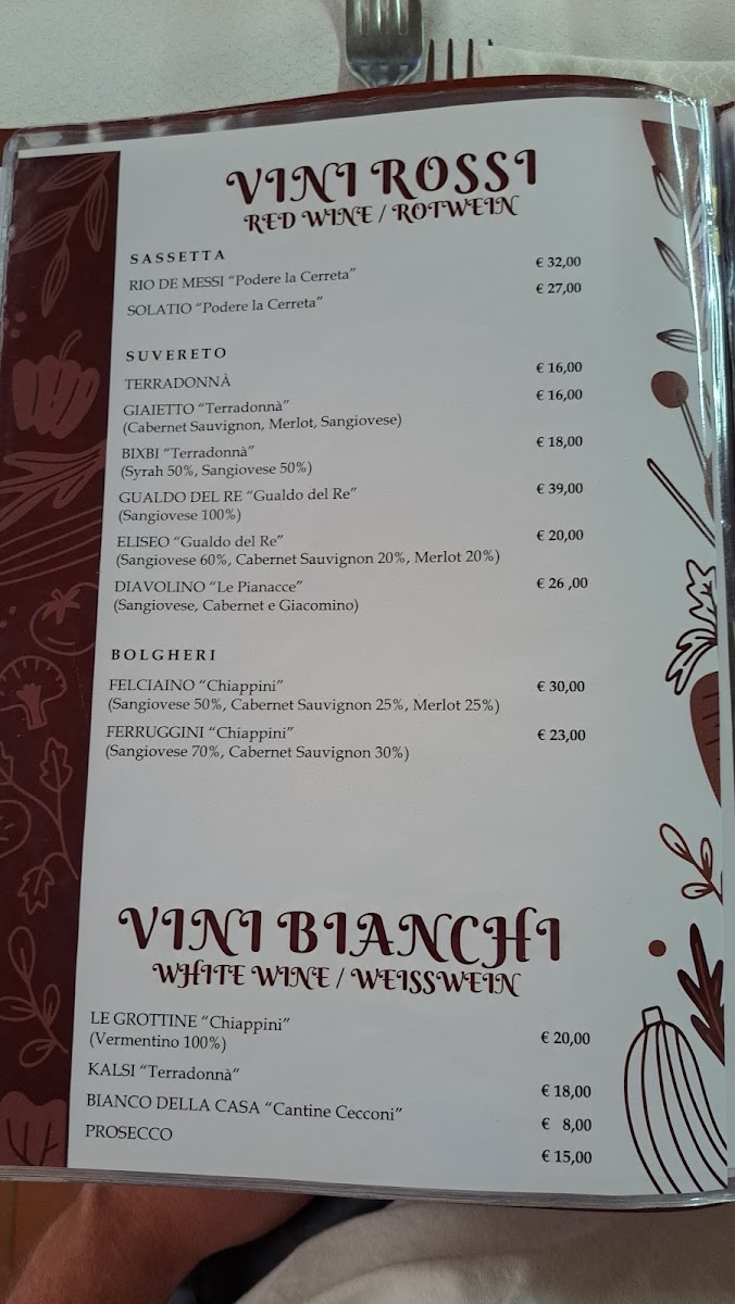 Ristorante Il Castagno da Nichi Photo Menu 2