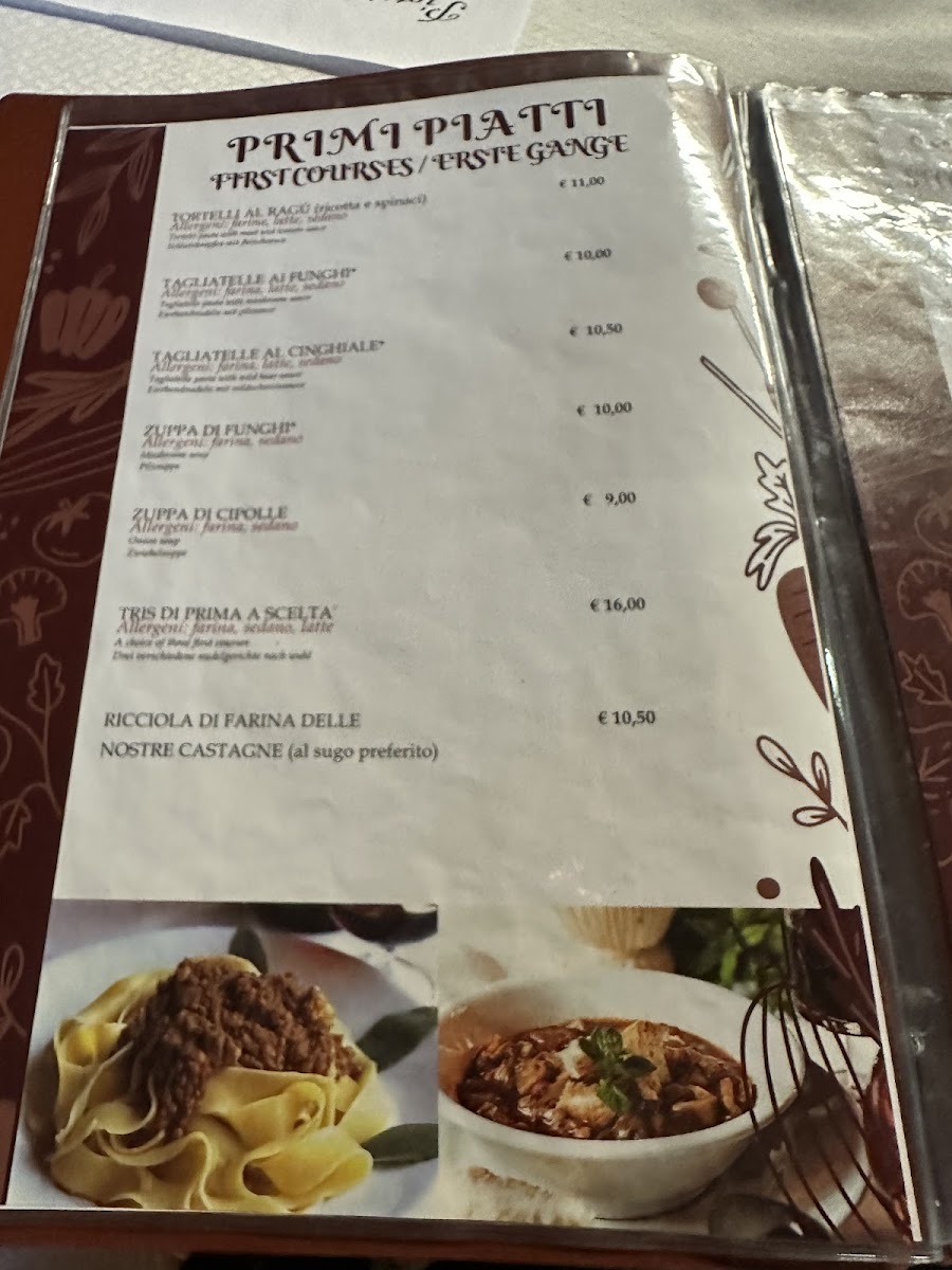 Ristorante Il Castagno da Nichi Photo Menu 4