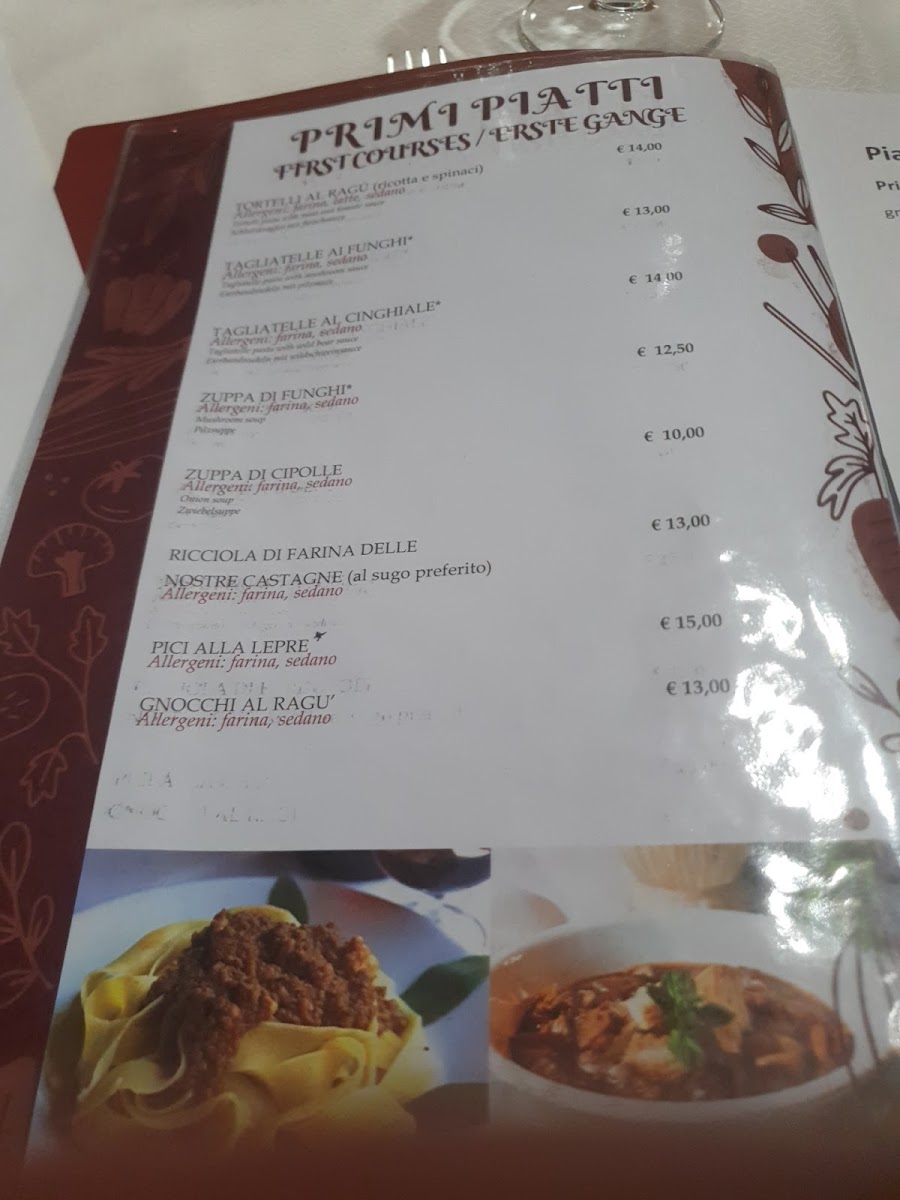 Ristorante Il Castagno da Nichi Photo Menu 5