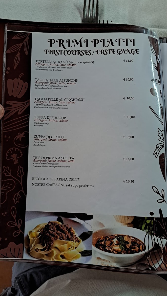 Ristorante Il Castagno da Nichi Photo Menu 7