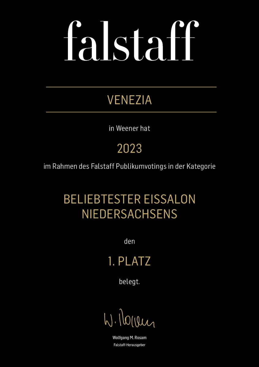 Venezia, italienische Eismanufaktur seit 1970 Photo Menu 1