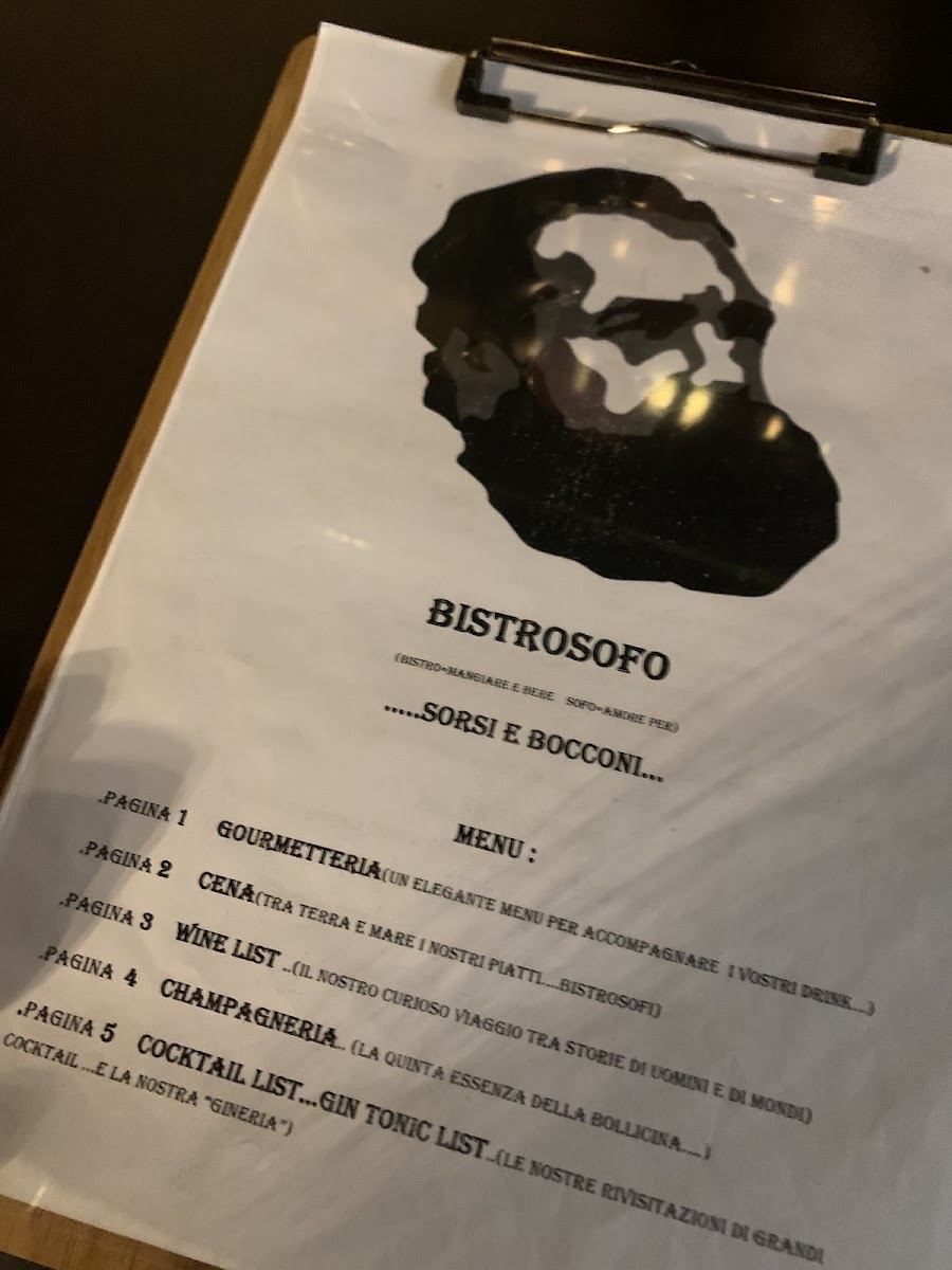 Bistrosofo ristorante enoteca Photo Menu 2