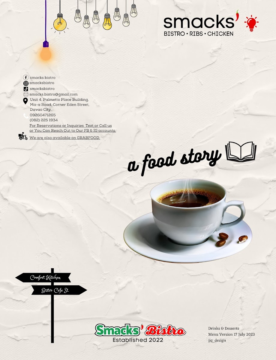 Smacks Bistro Photo Menu 10