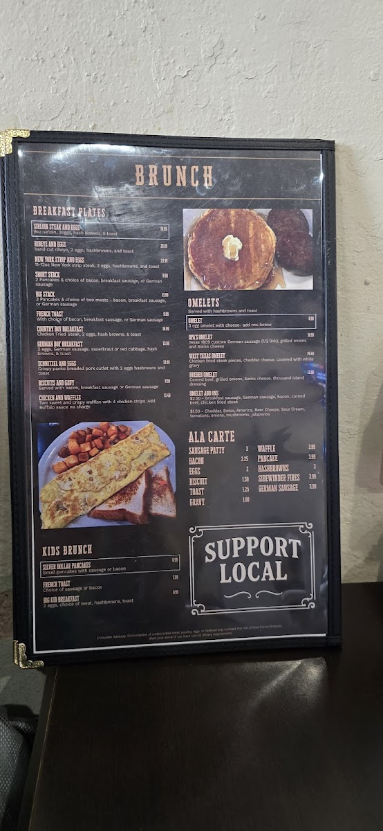 Texas 1809 Photo Menu 6