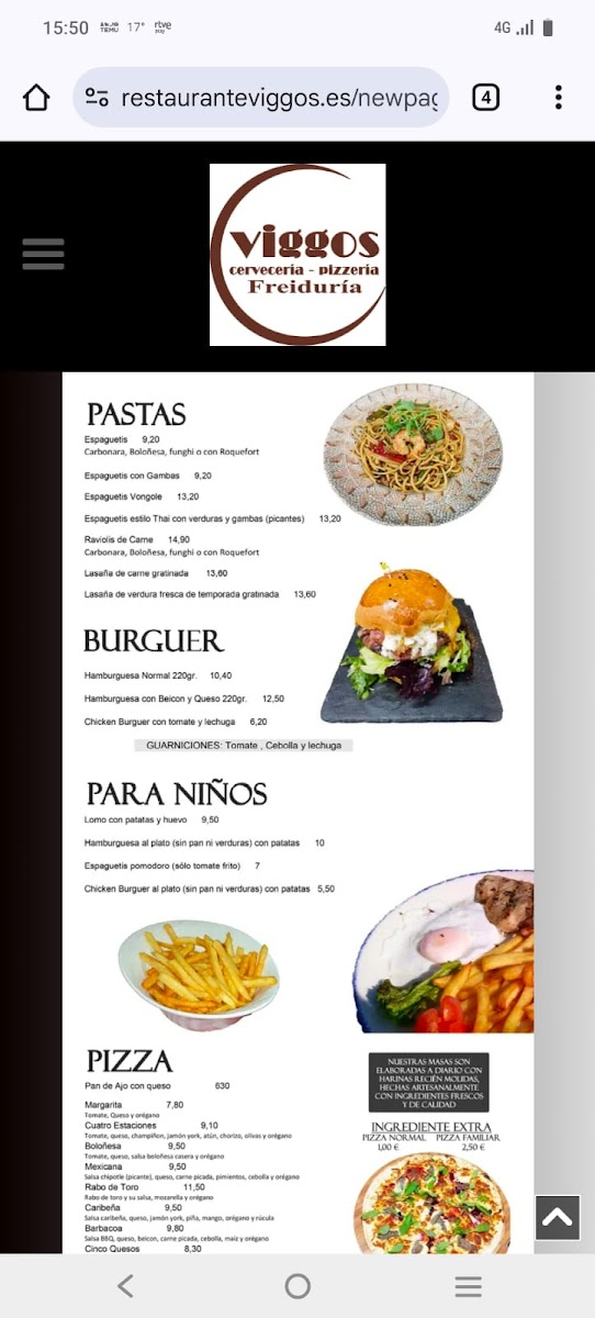 Restaurant Viggos Photo Menu 7