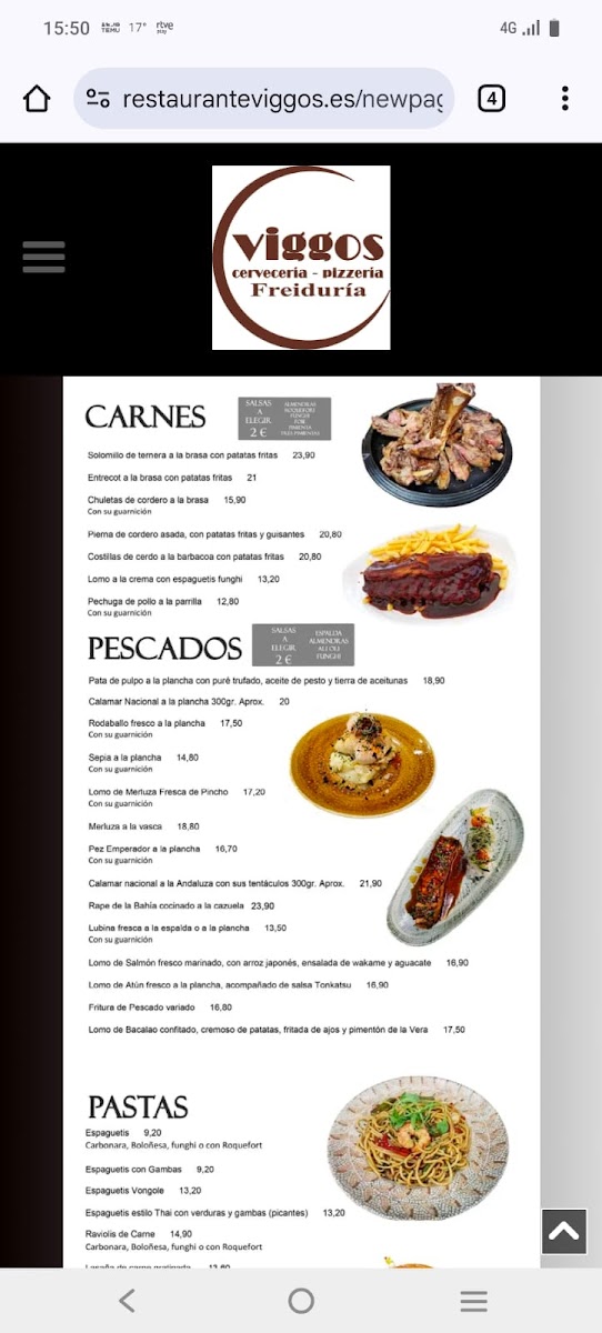 Restaurant Viggos Photo Menu 9