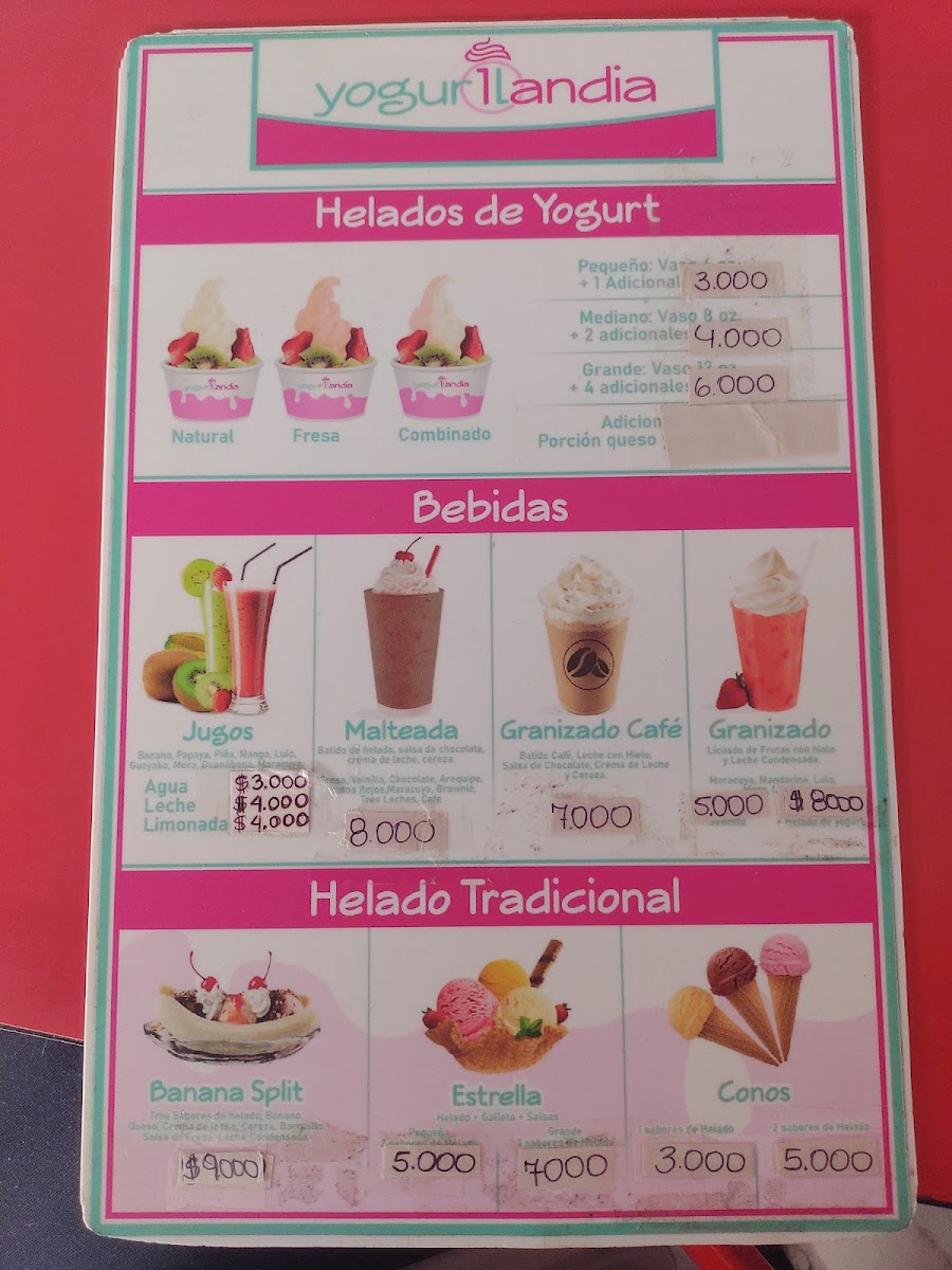 Heladería Yogurtlandia Photo Menu 2