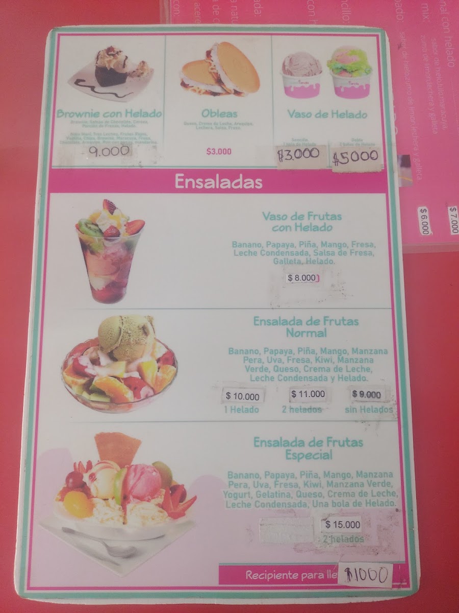 Heladería Yogurtlandia Photo Menu 3