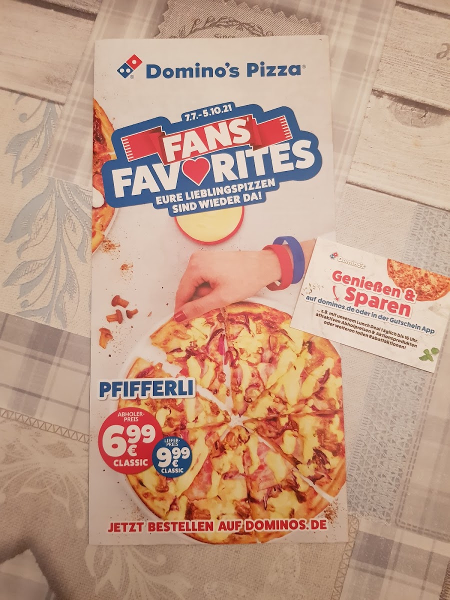Domino's Pizza Heide Photo Menu 1