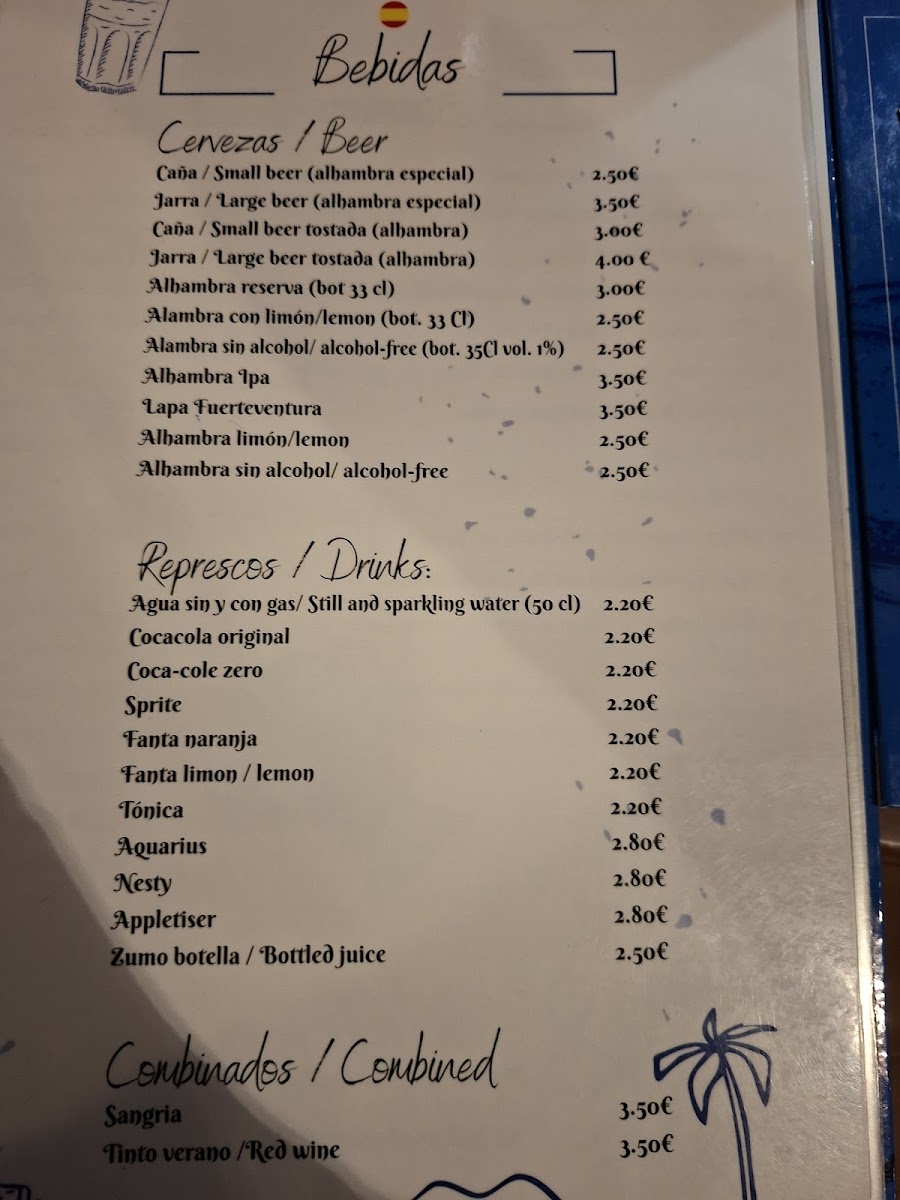 Restaurante Casa Cecilia Photo Menu 2