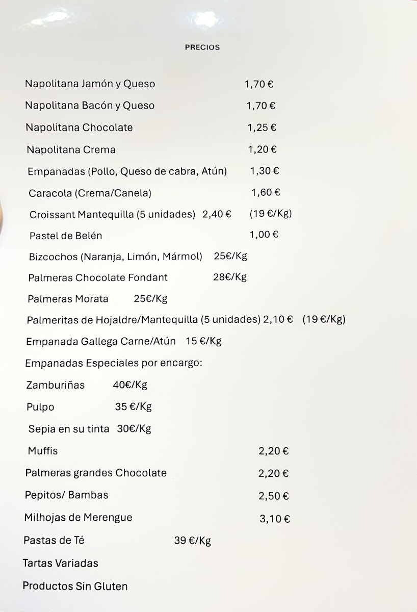 Cafetería, Panadería, Pastelería Angie Photo Menu 1