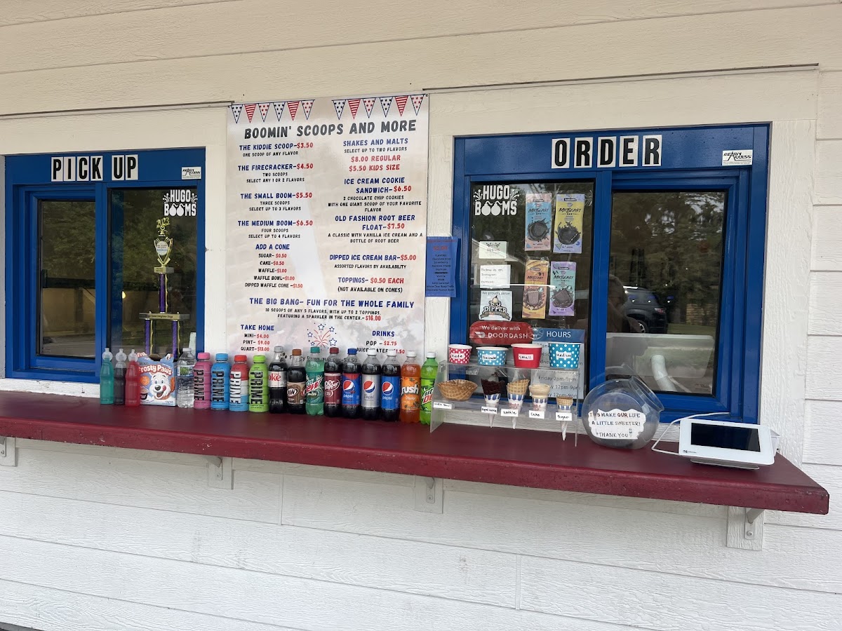Booms Ice Cream Shop Photo Menu 8