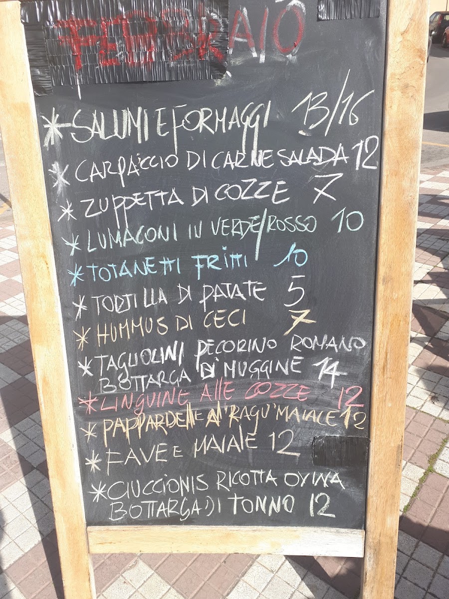 Mos Restaurant Alghero Photo Menu 6