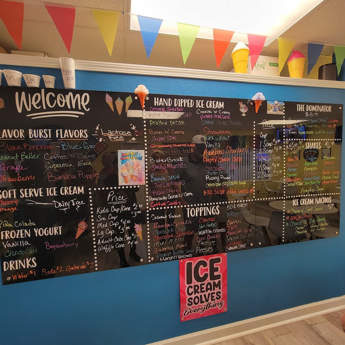 Dominick's Froyo and Ice cream Photo Menu 2