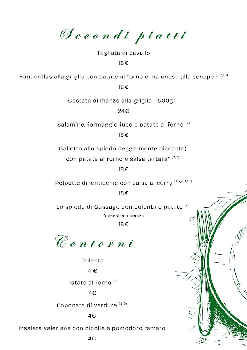 Trattoria Nuovo Rustichello | Cucina bresciana e nazionale Photo Menu 2