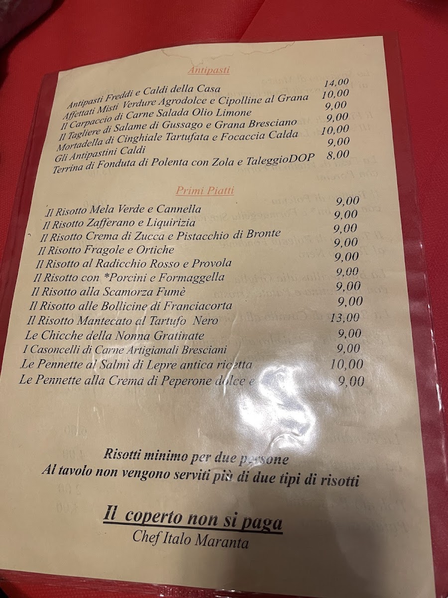 Trattoria Nuovo Rustichello | Cucina bresciana e nazionale Photo Menu 5