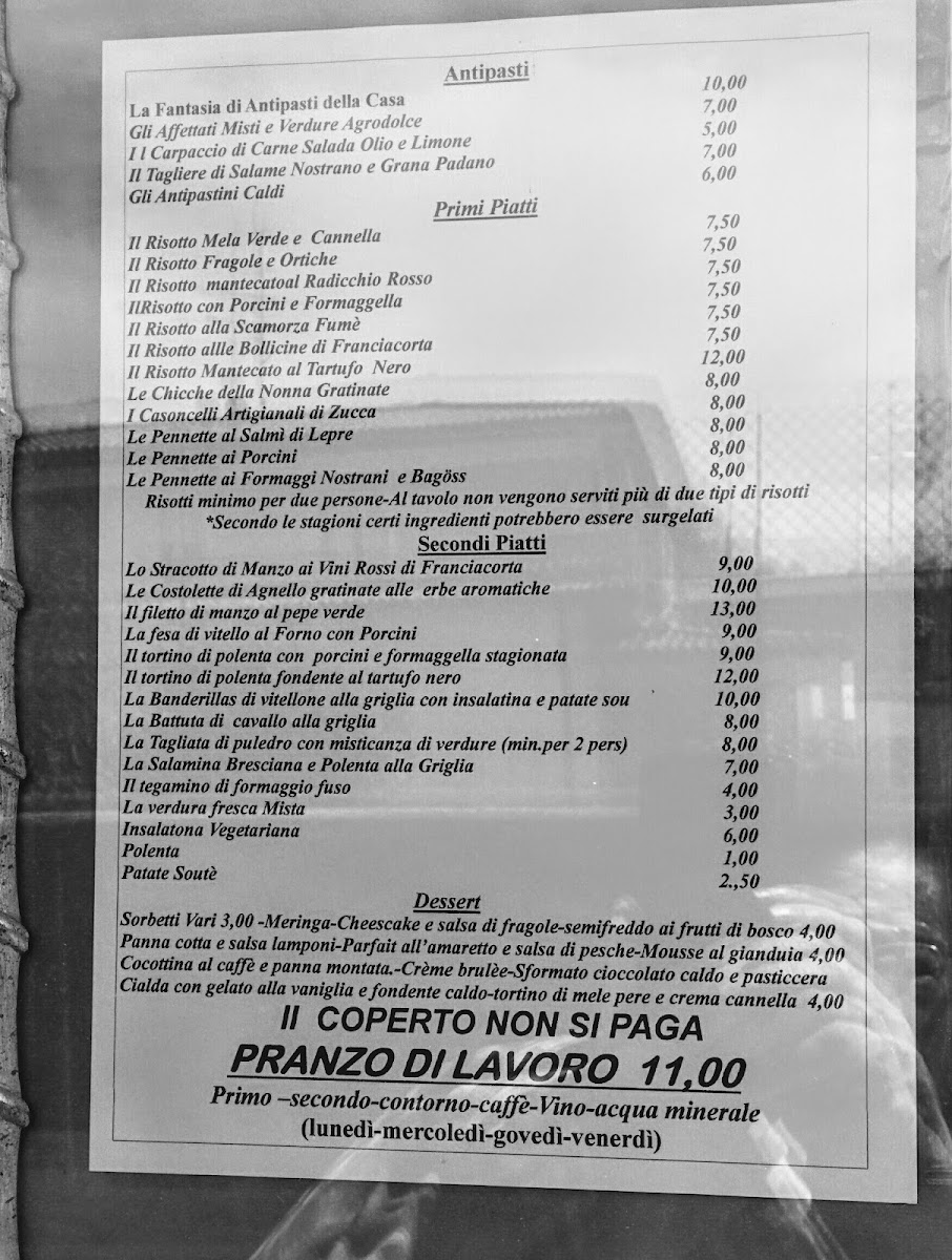 Trattoria Nuovo Rustichello | Cucina bresciana e nazionale Photo Menu 9