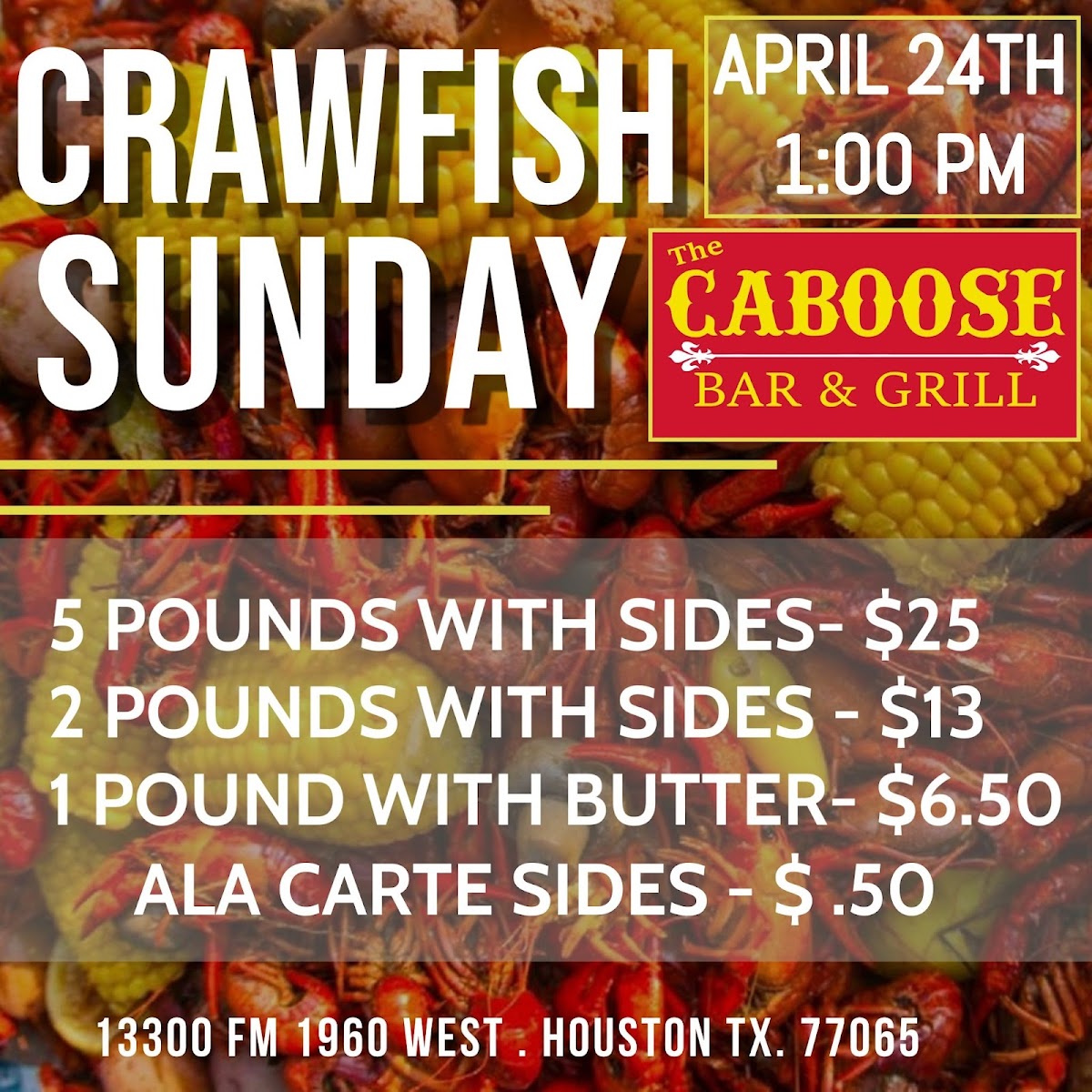 The Caboose Bar & Grill Photo Menu 4