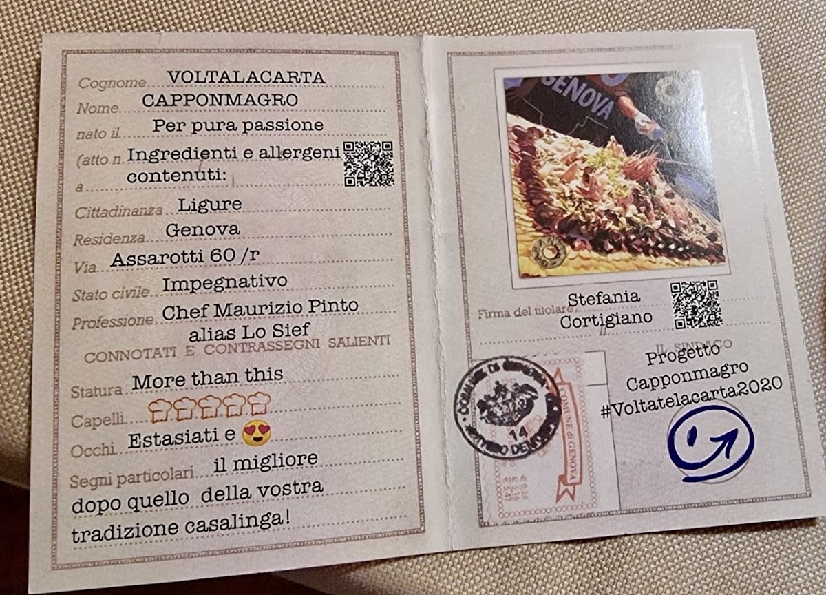 Ristorante Voltalacarta Photo Menu 2