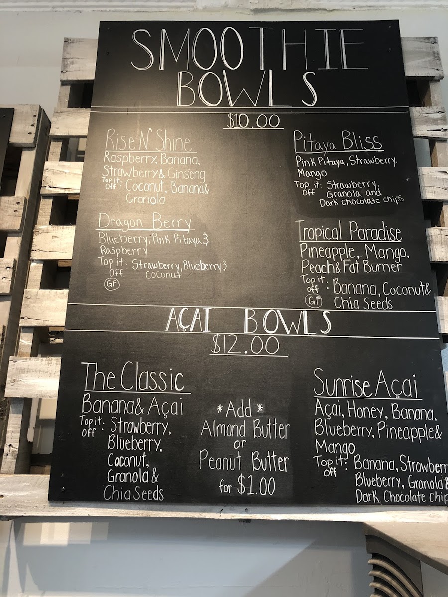 Refresh Cafe & Smoothie Bar Photo Menu 2