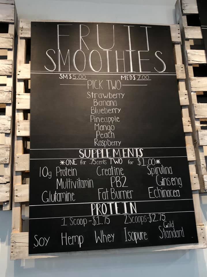 Refresh Cafe & Smoothie Bar Photo Menu 3
