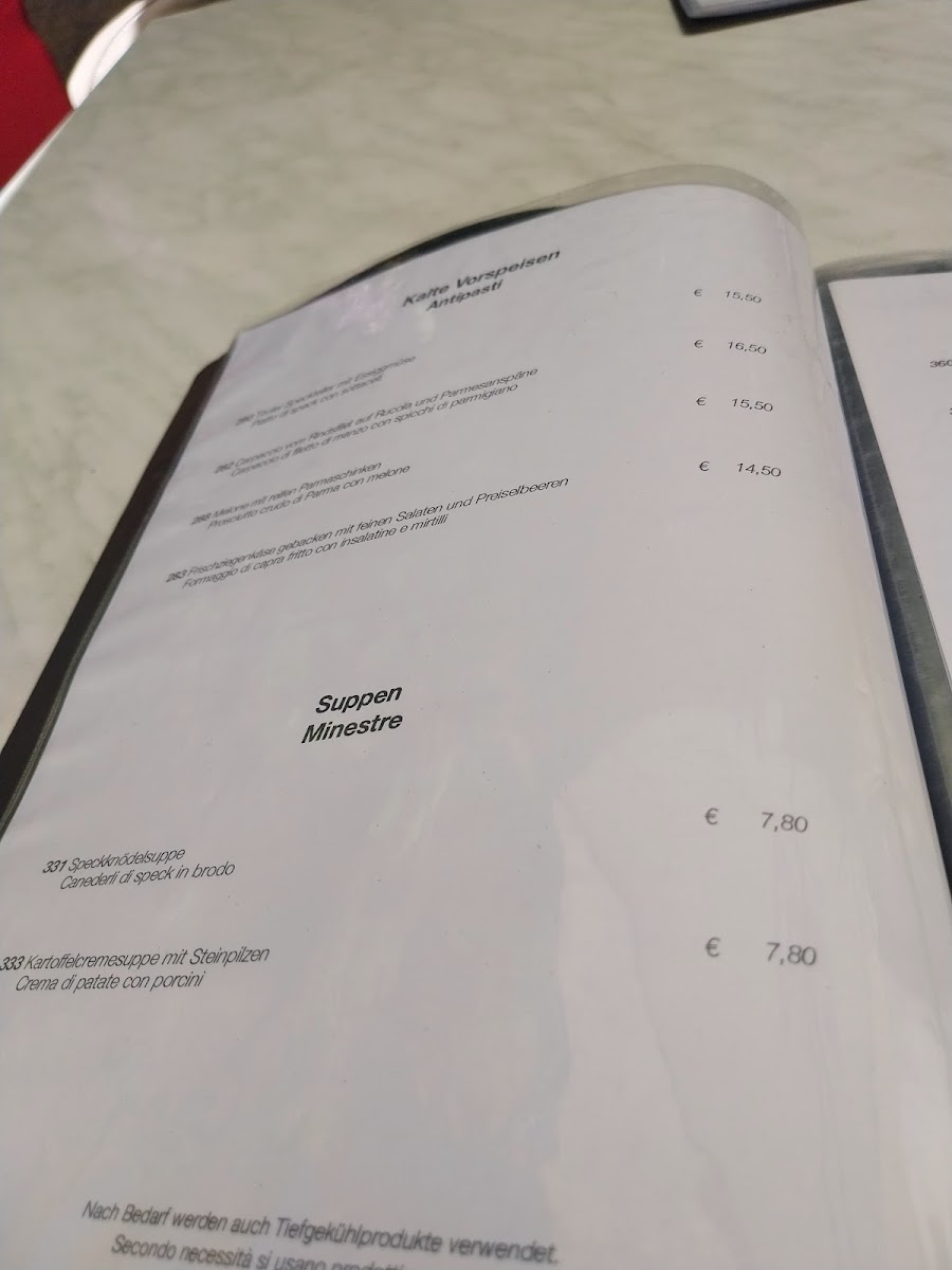 Ristorante Kaltererhof Thaler Josef K.G. Photo Menu 5