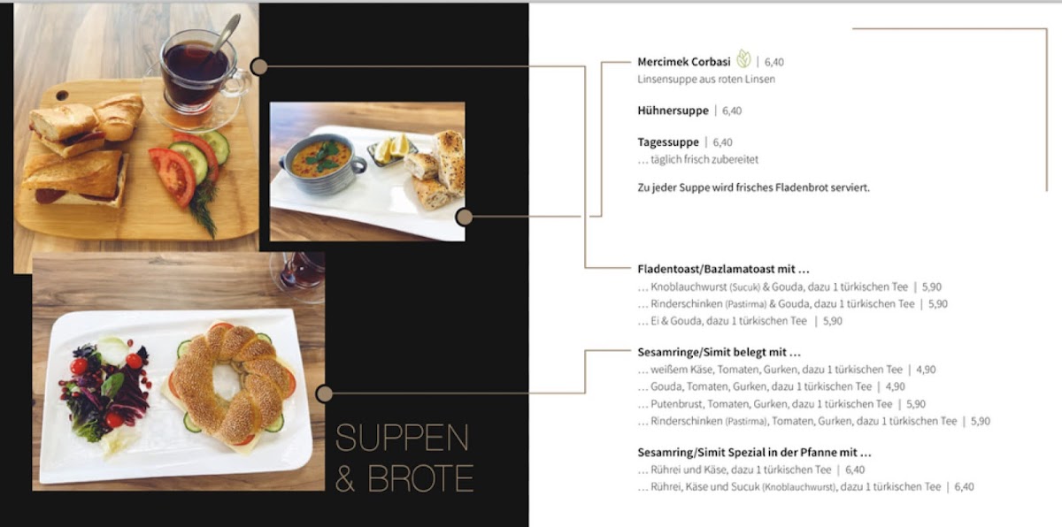 Café Aroma Photo Menu 3